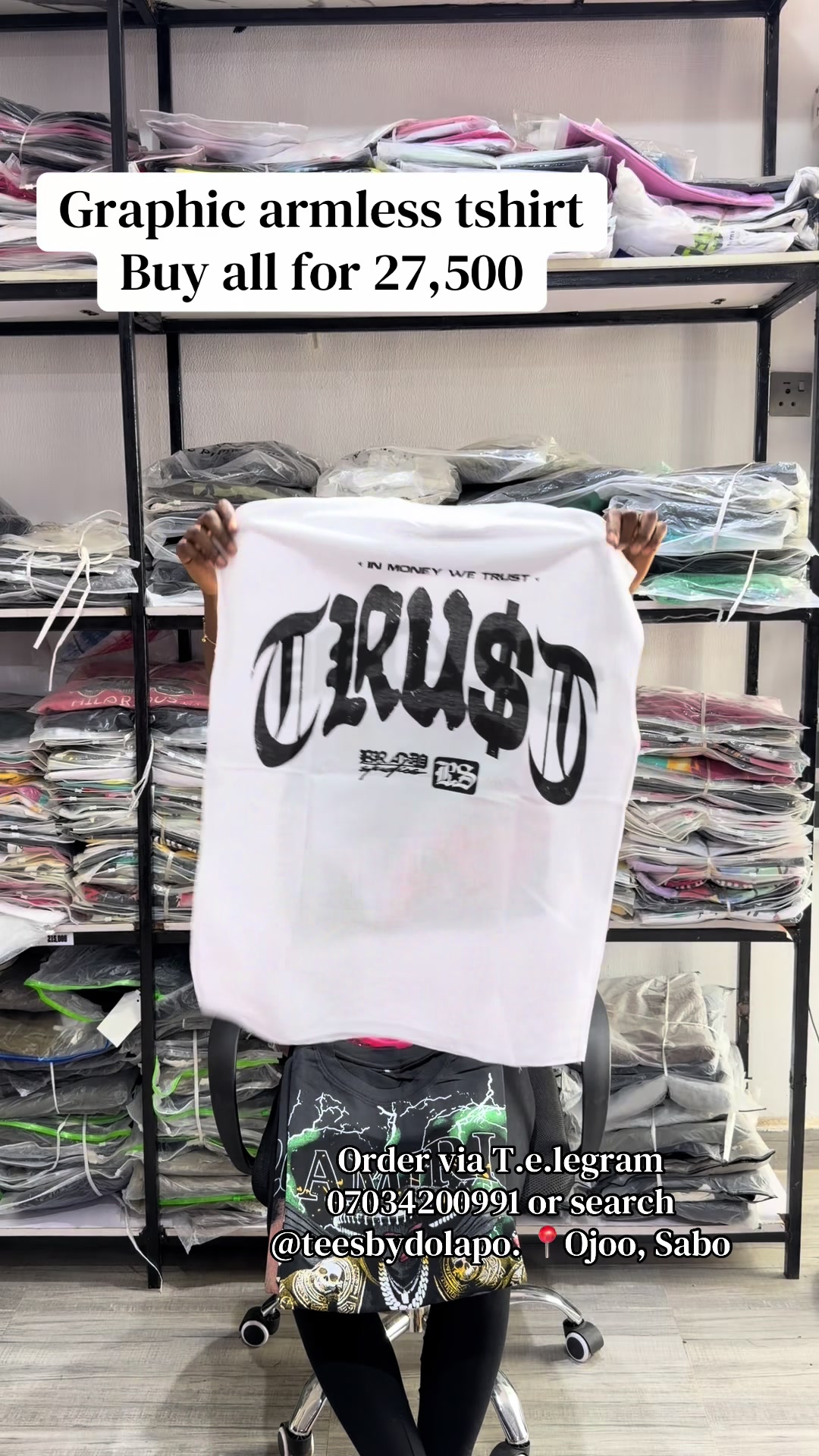 @TEES VENDOR IN IBADAN