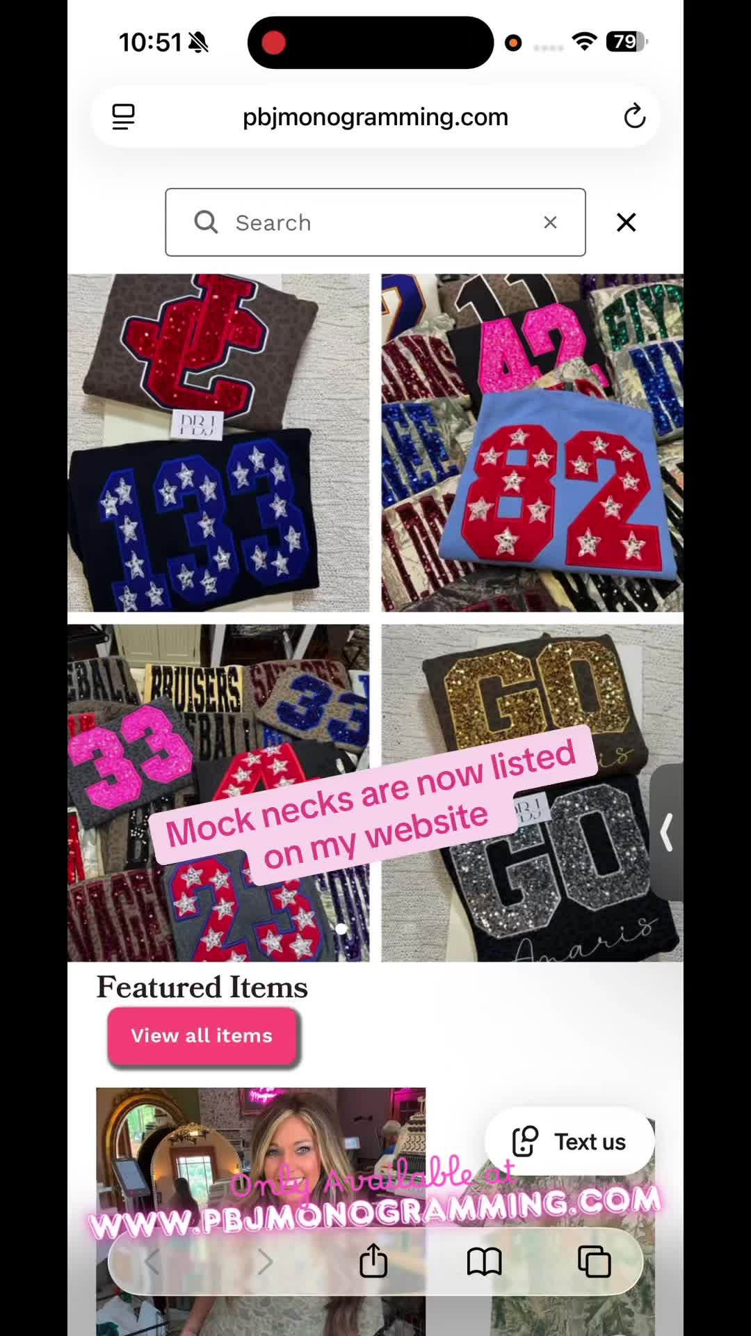 @Pbj monogramming