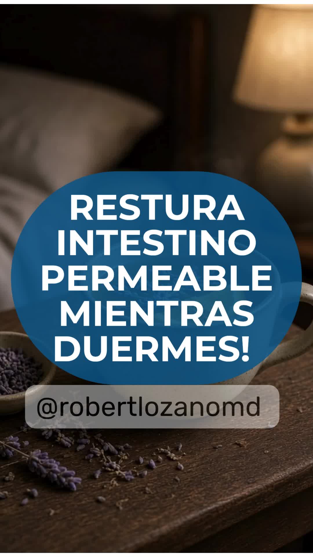 @Dr. Robert Lozano