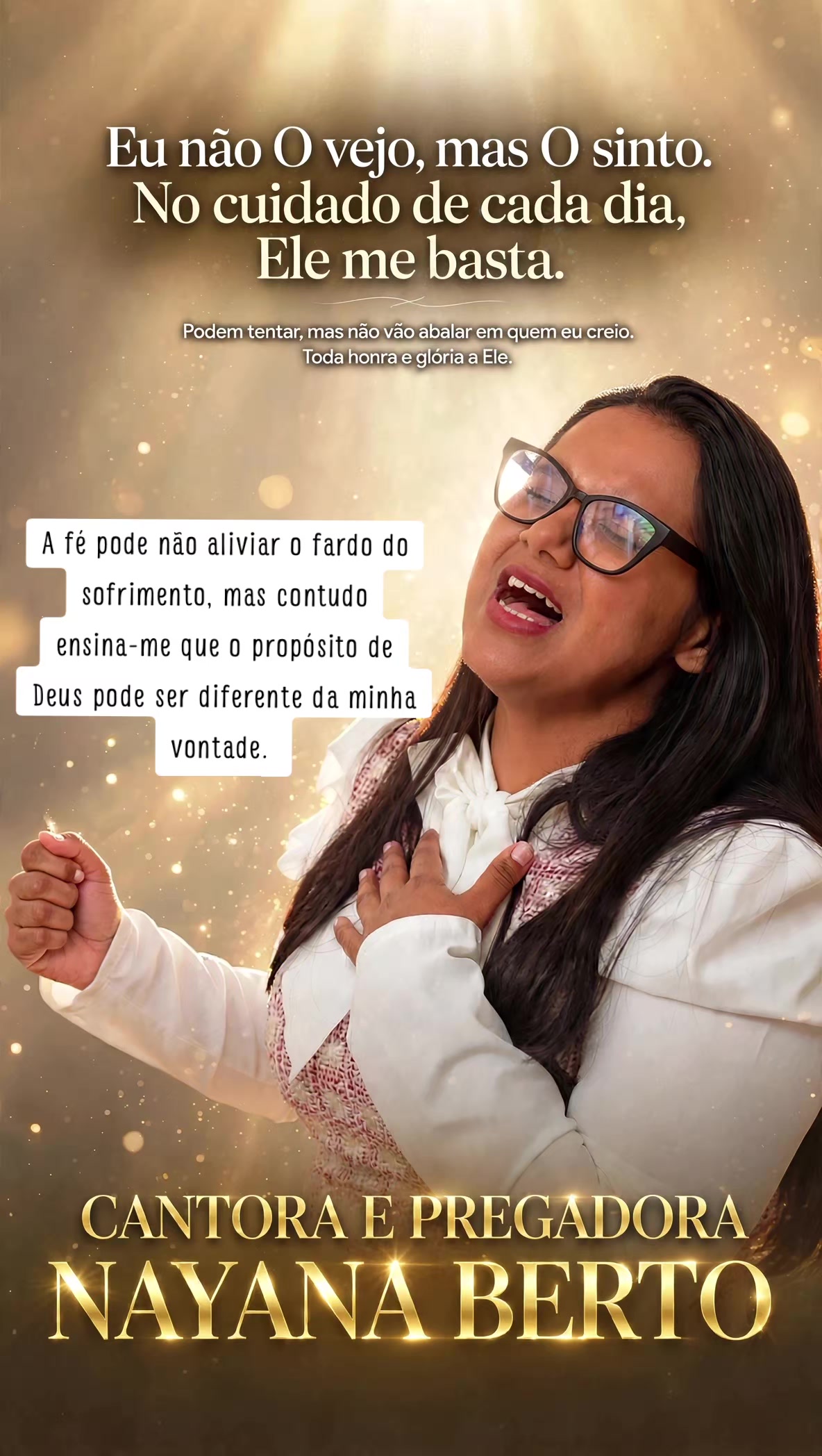 @Nayana&cantora/Pregadora