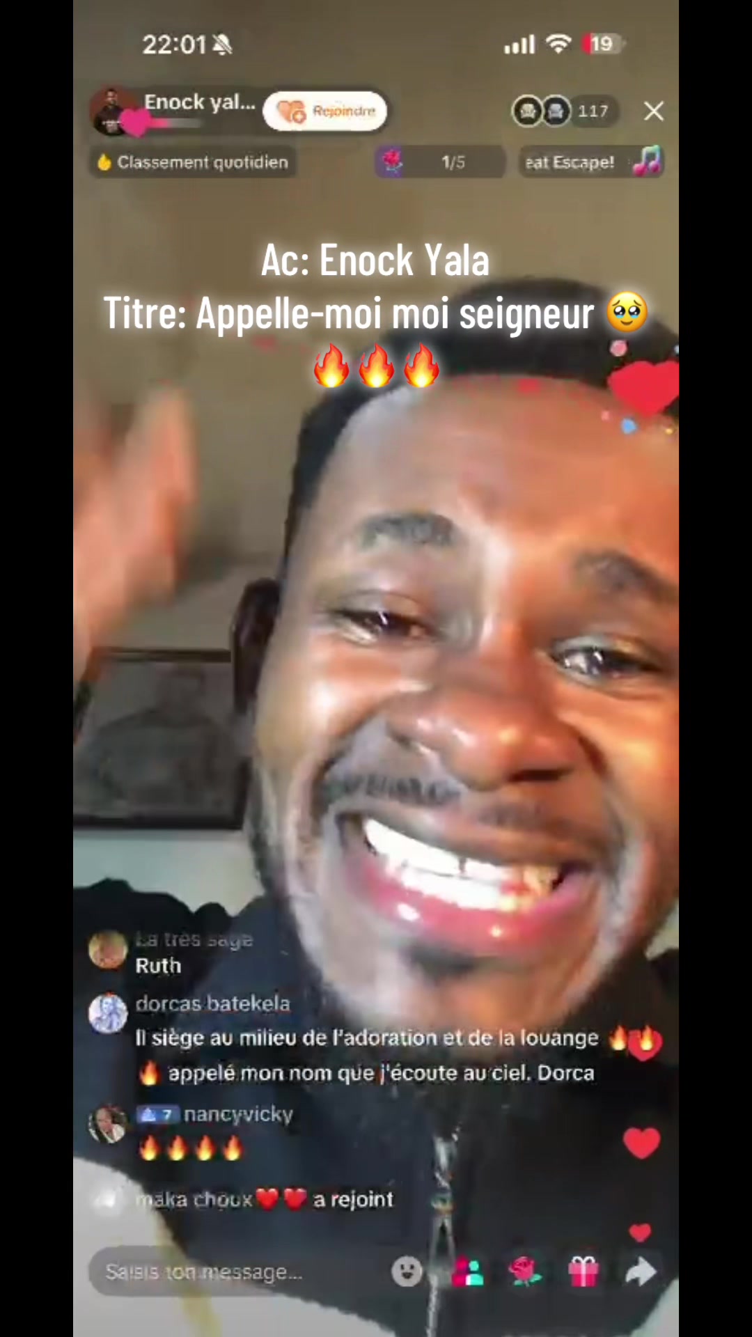 @Enock yala Atmosph&egrave;re 🔥
