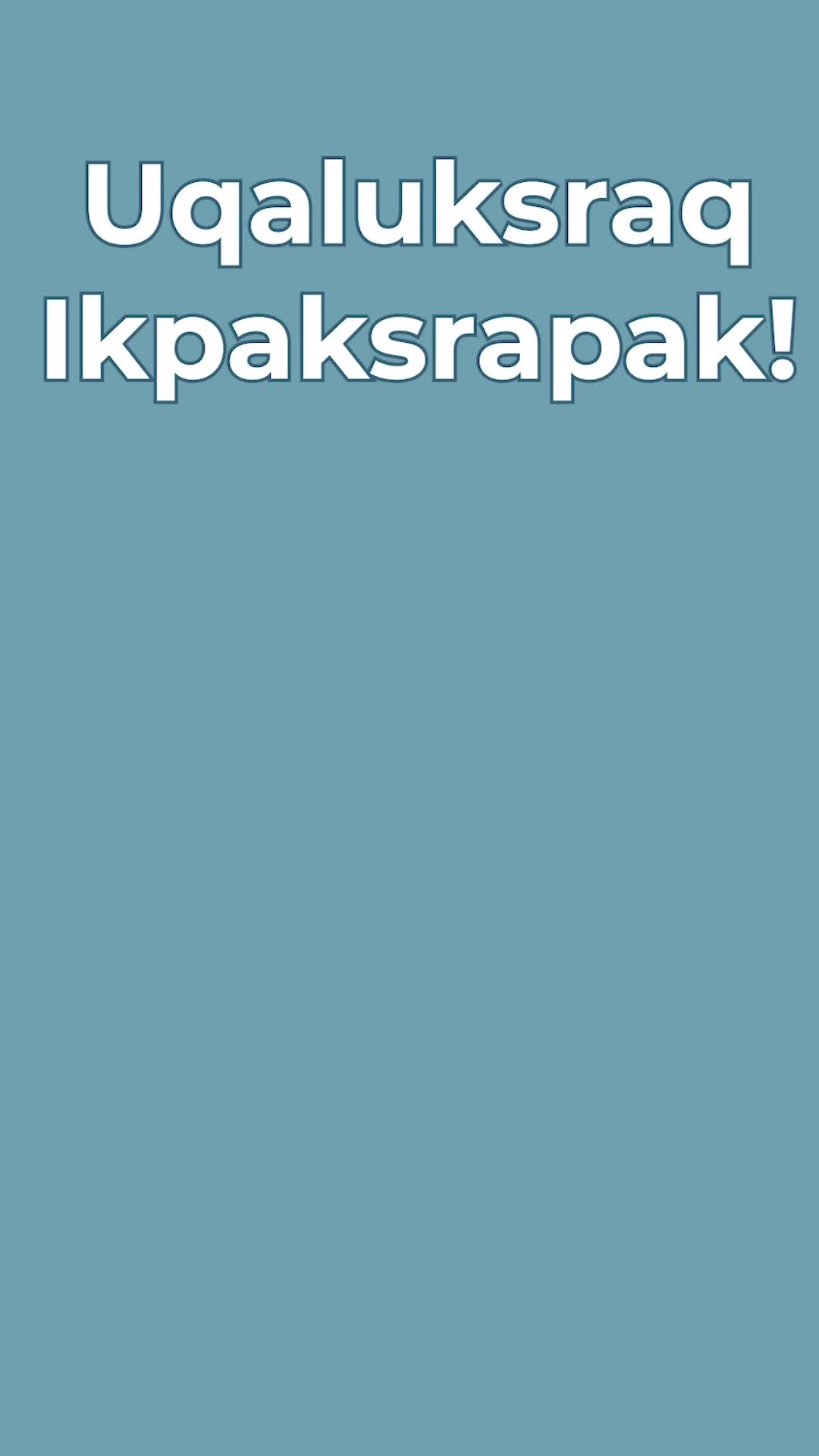 @Ilisagvik_College