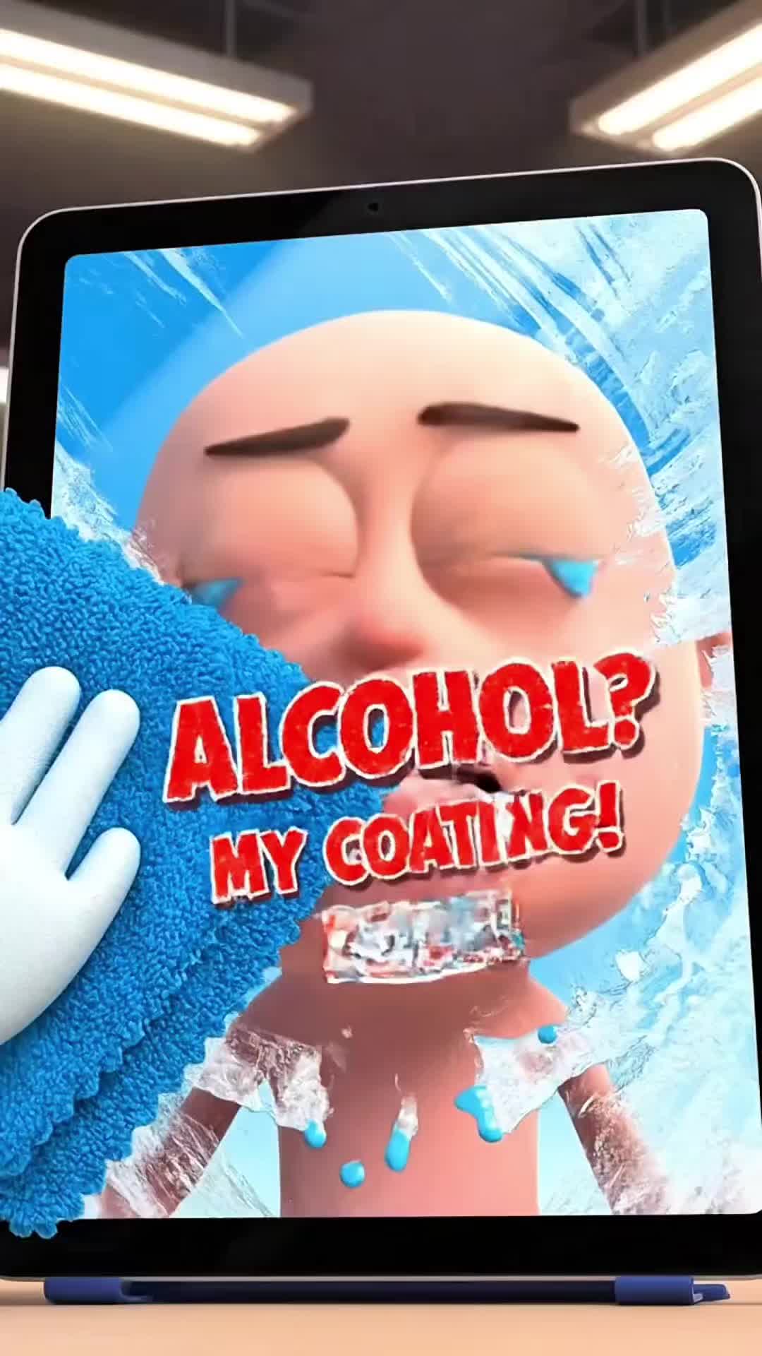 @BLUE AND RED