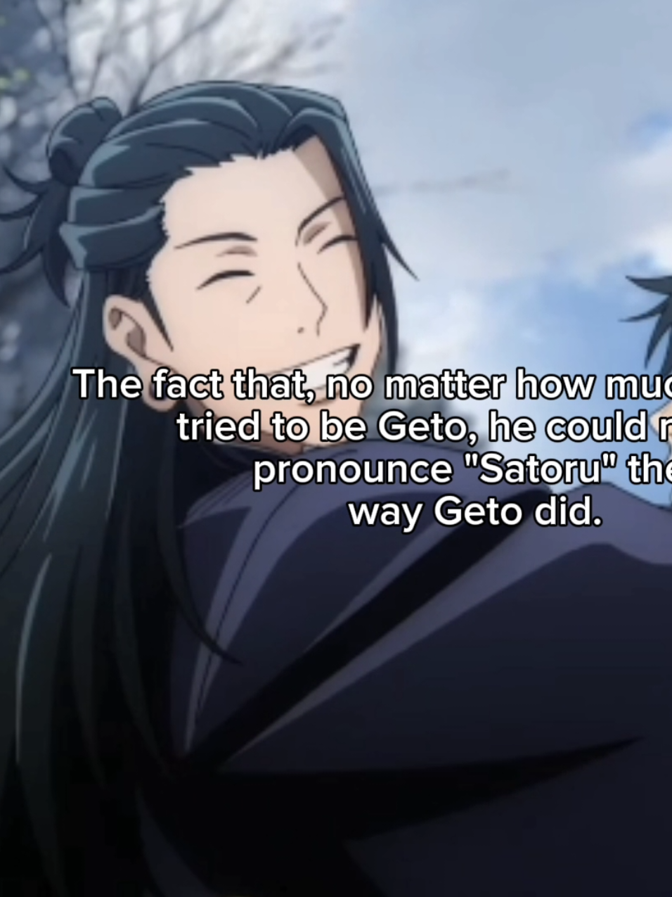 @Satoru Gojo