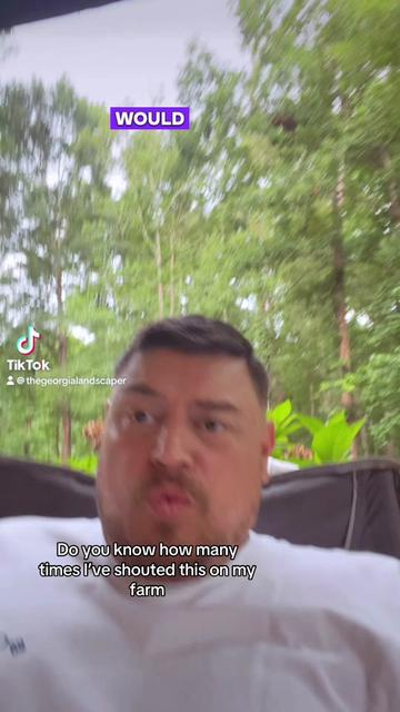@The Georgia landscaper