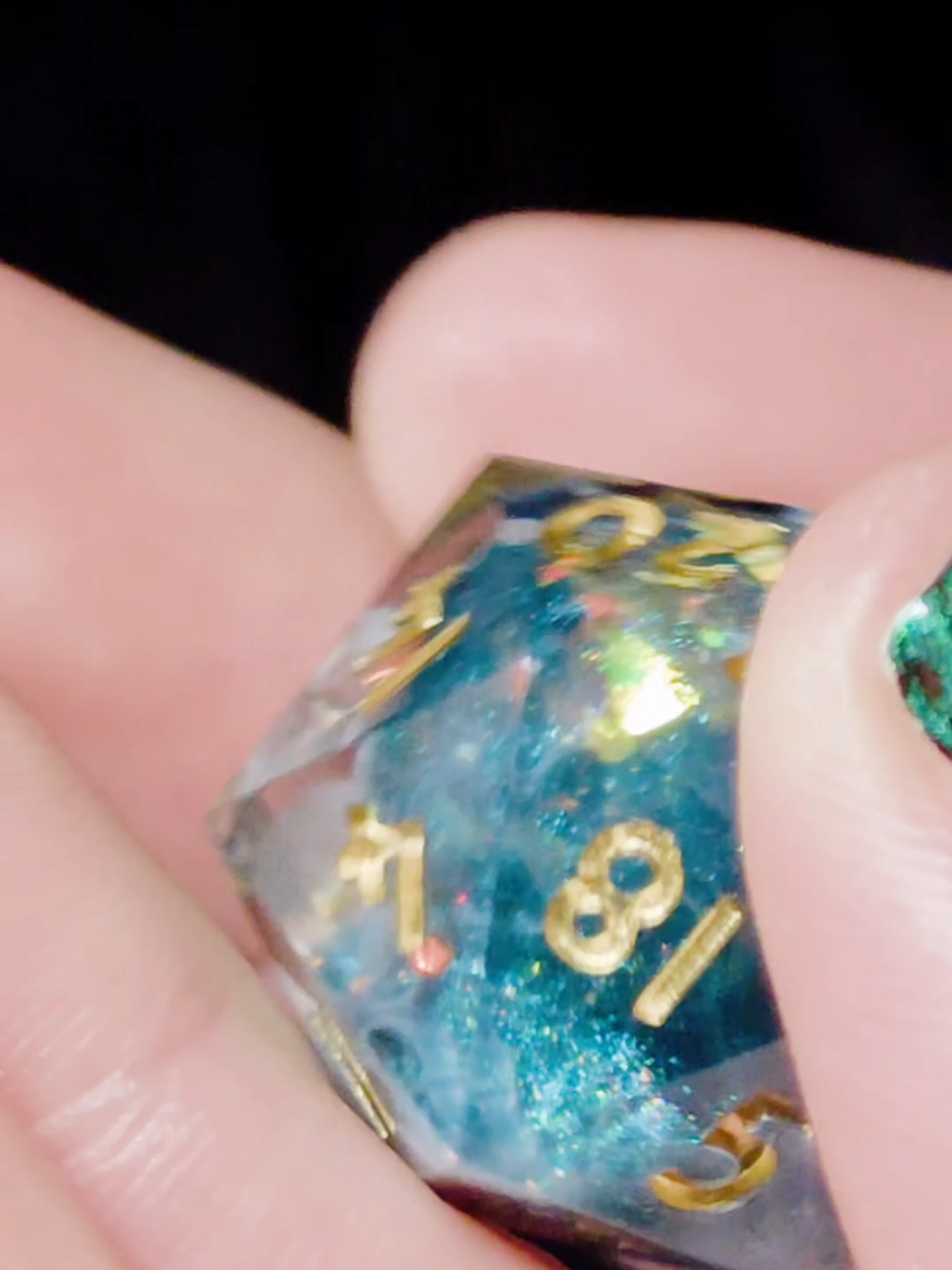 @KJ - Garnet Serpent Dice