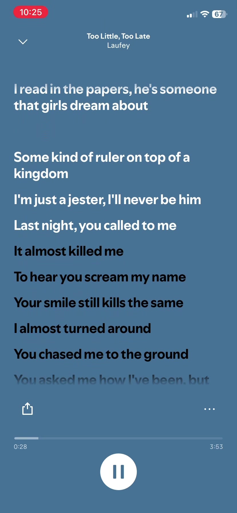 @Song of the dayyyy