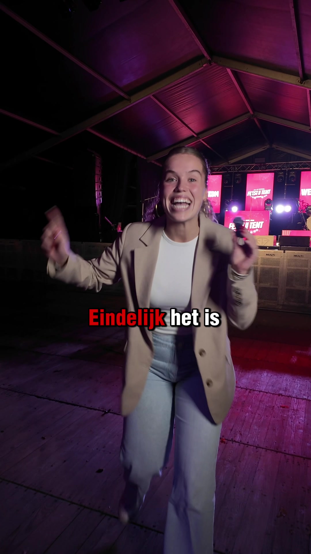 @Feest in de tent