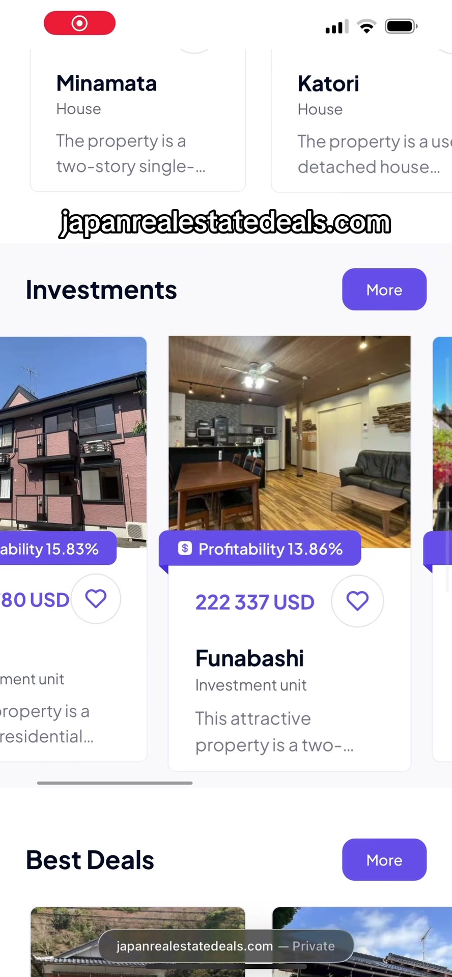 @Japanese Real Estate Deals