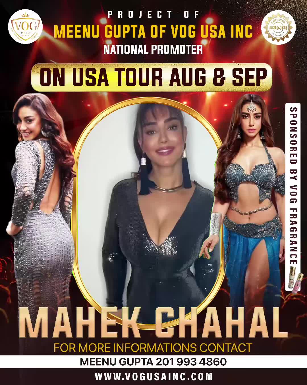 @Meenu Gupta of VOG USA INC
