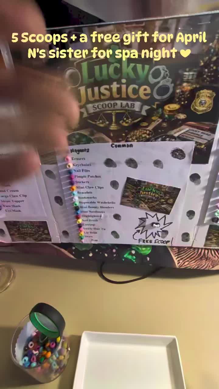 @Lucky Justice Scoop Lab