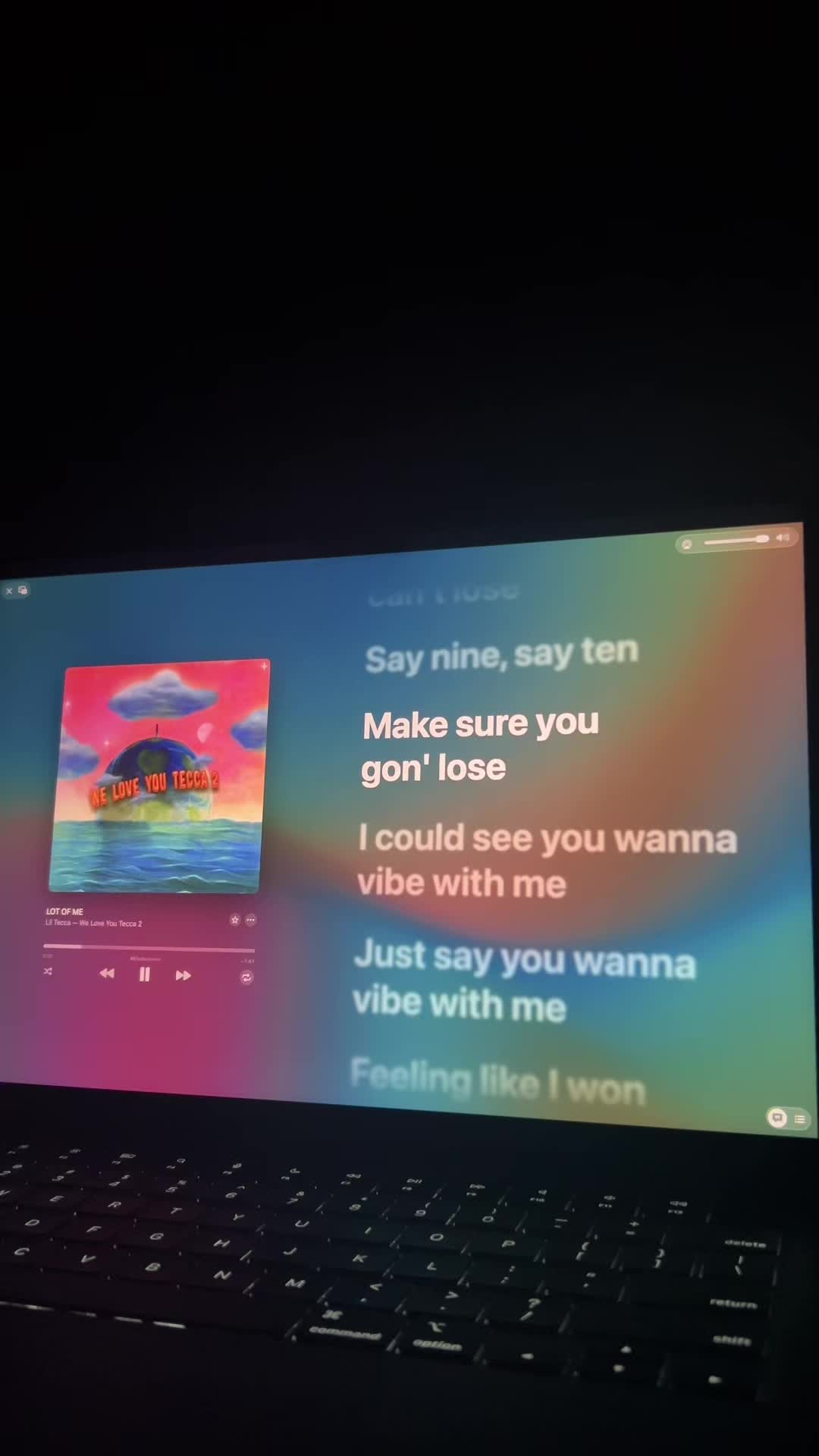 @mac lyrics