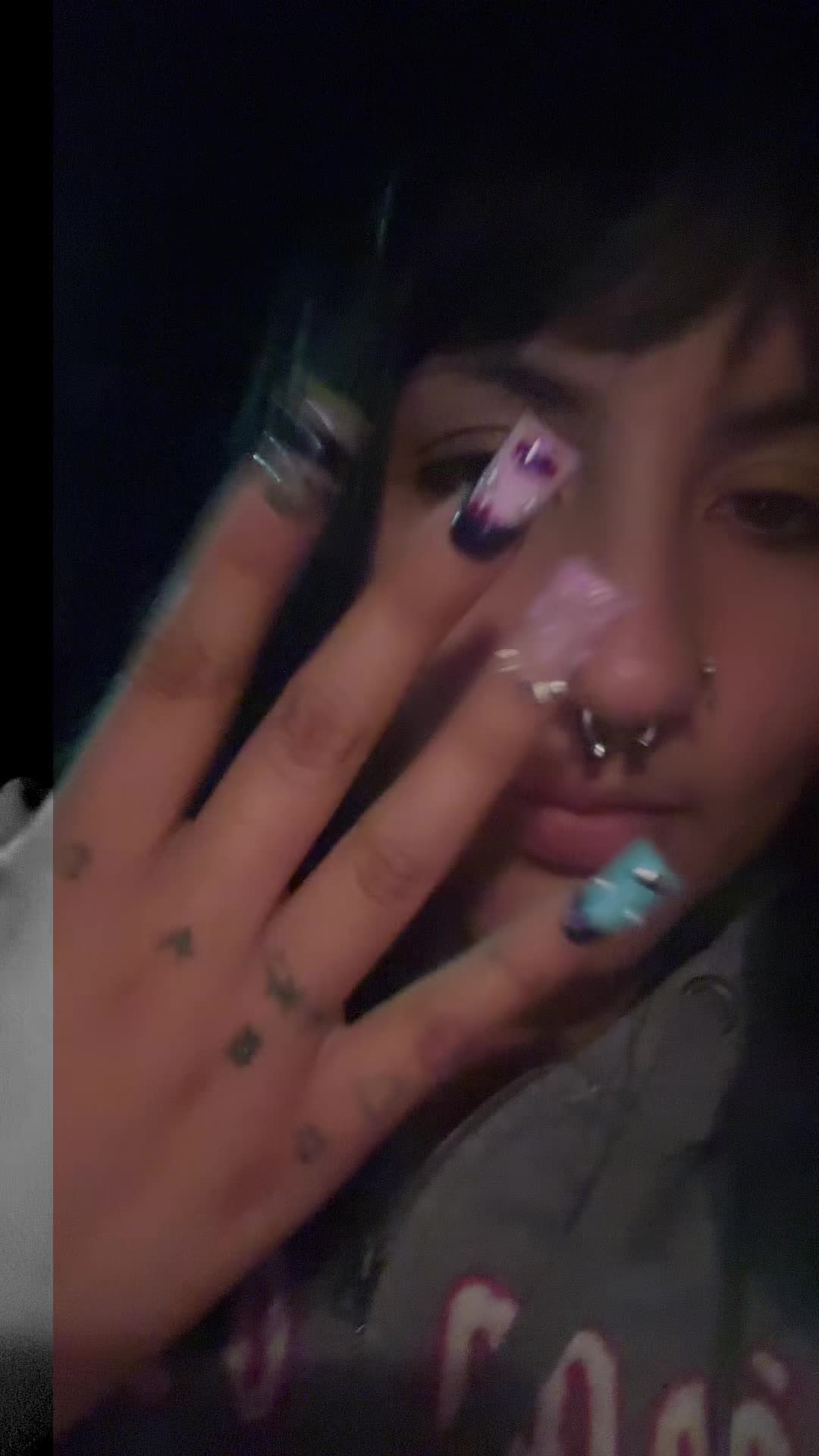 @:(