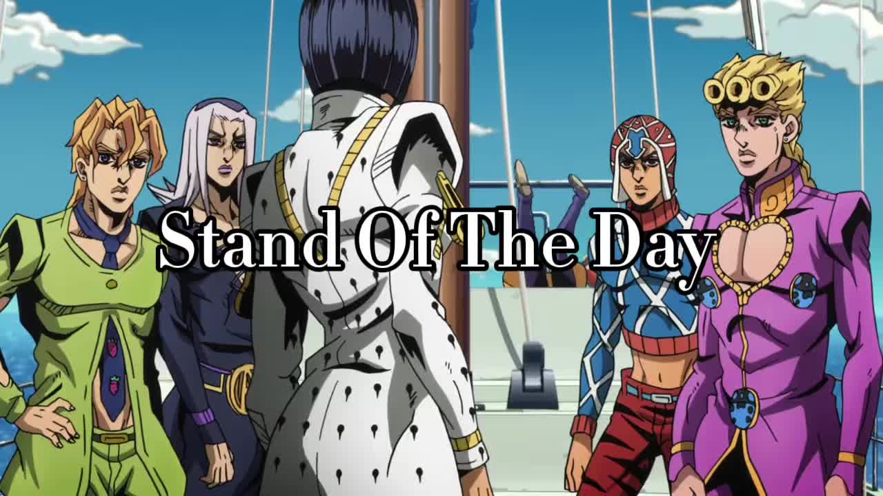 @Jojo Stands