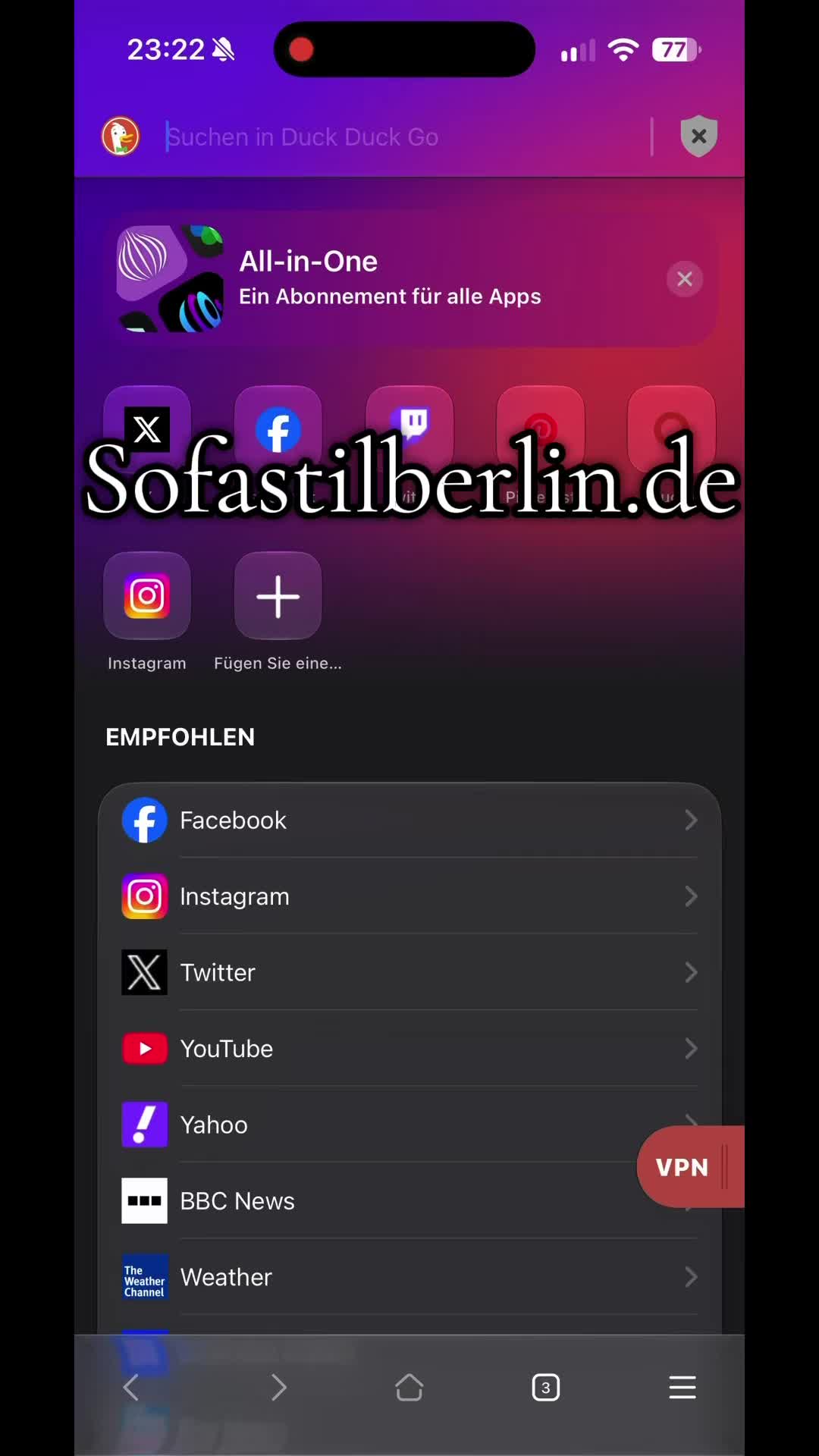 @Sofastil Berlin