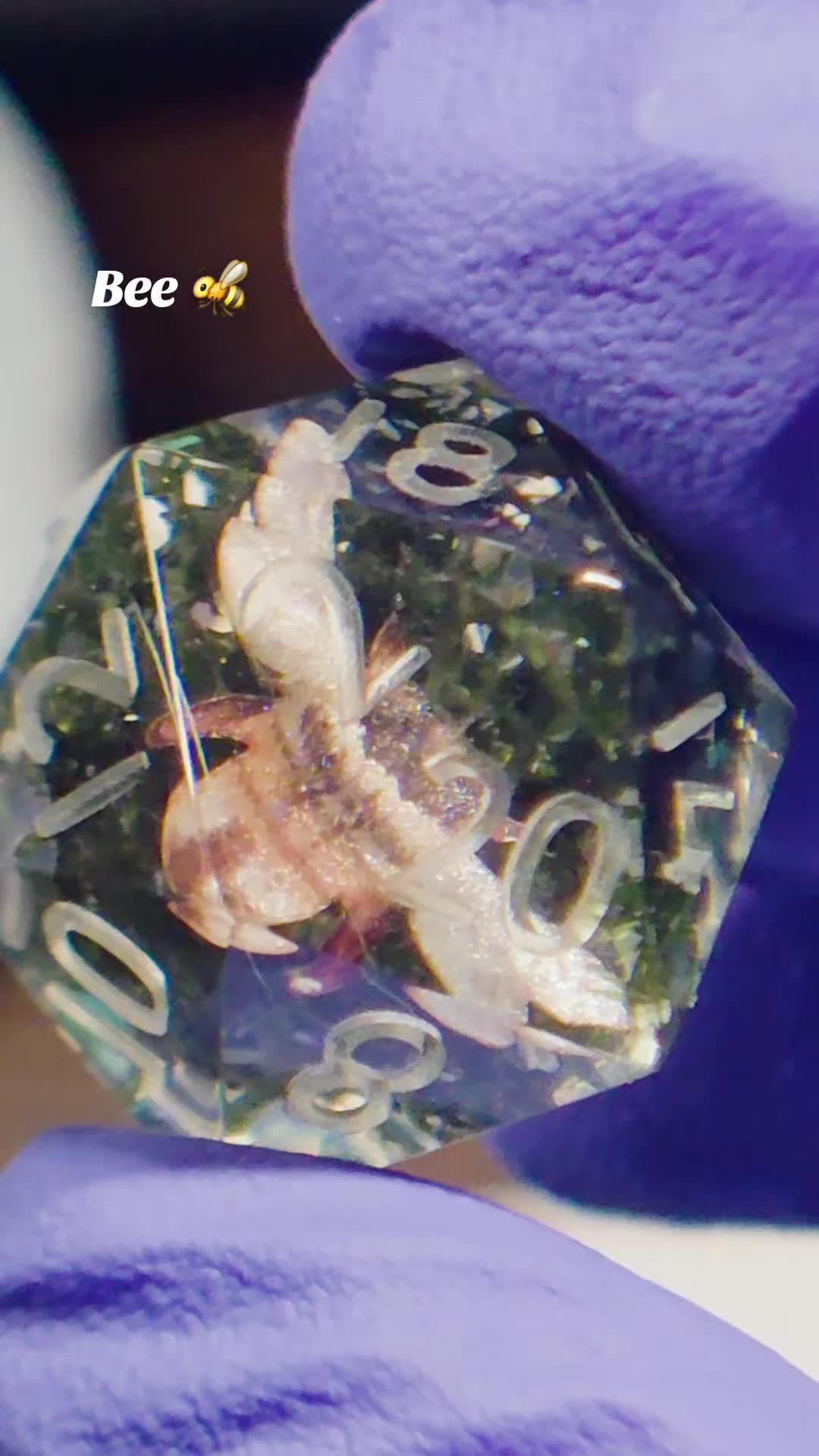 @KJ - Garnet Serpent Dice