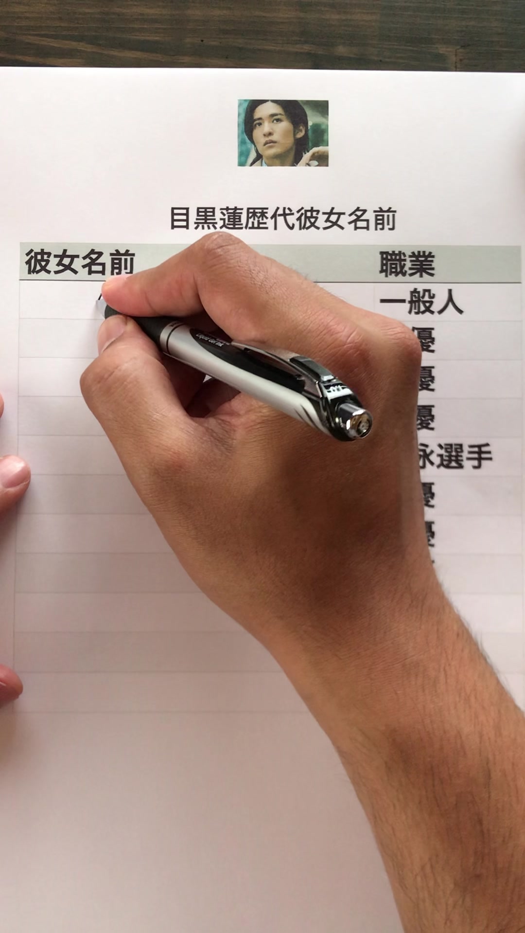 @書道家　煩悩