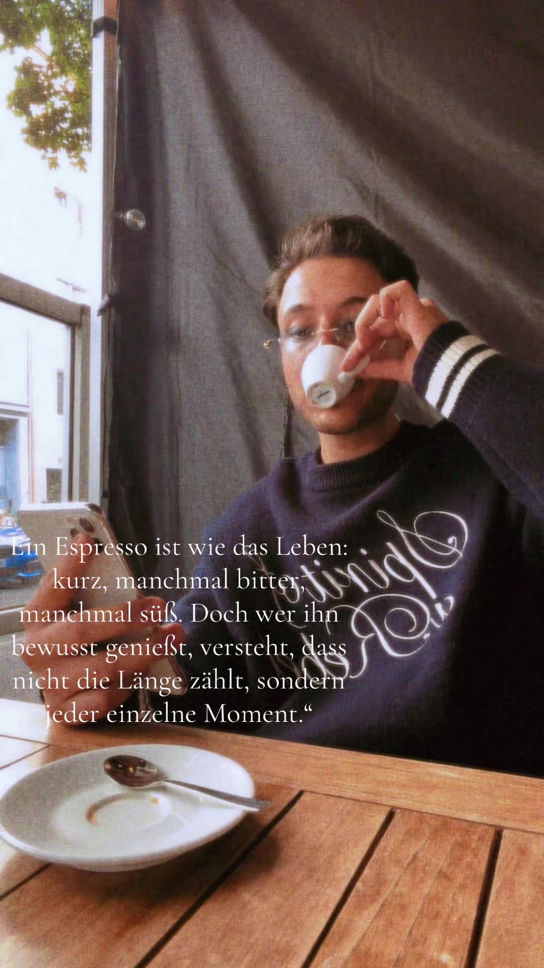 @Leo der Junge mit dem Espresso