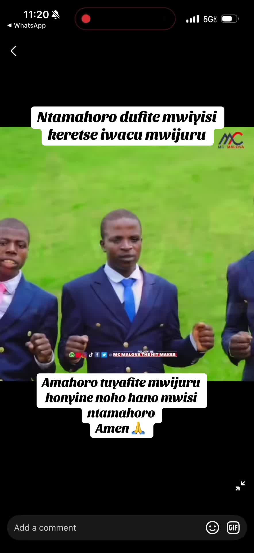 @Sikubwabo kajogi