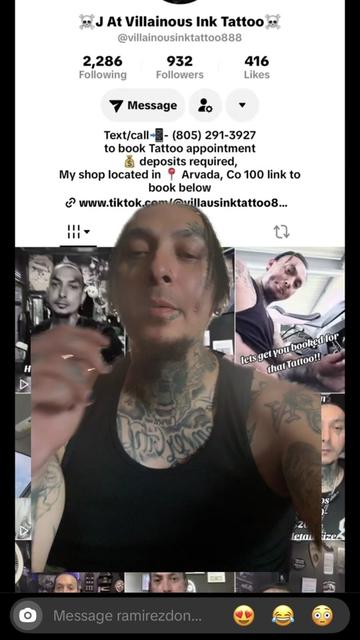 @☠️J At Villainous Ink Tattoo☠️