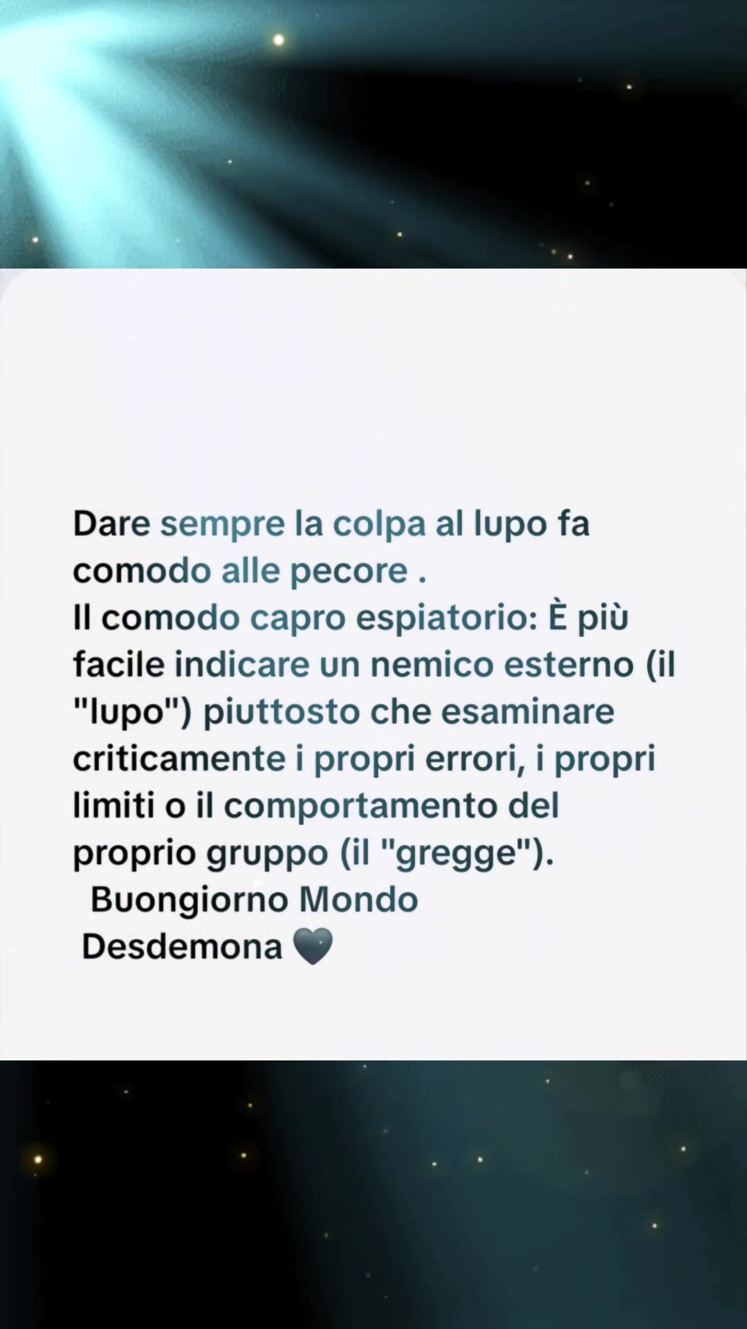 @Desdemona