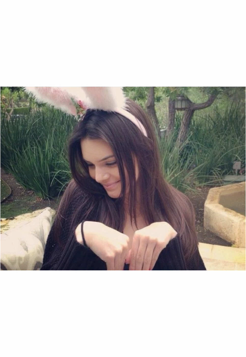 @Purple Bunny Slipper