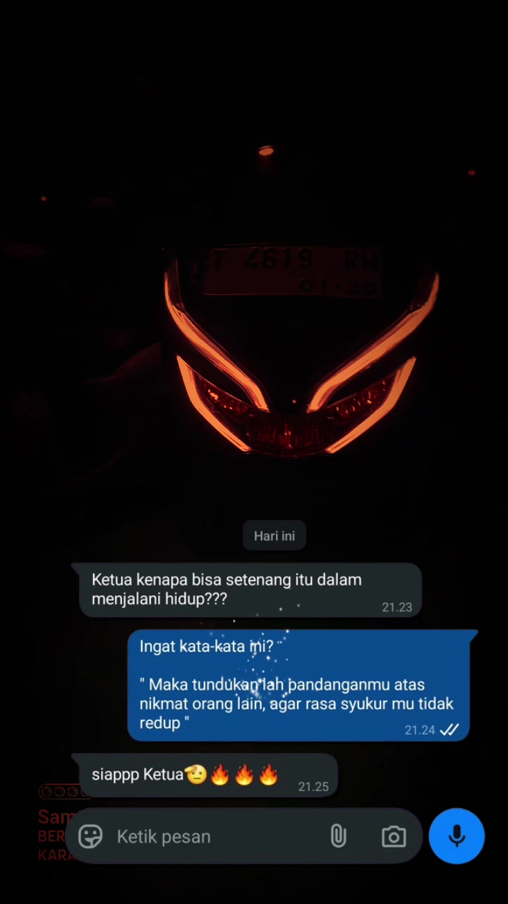 @Berkah alarm motor
