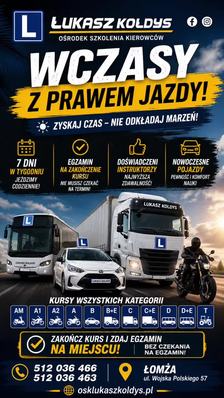 @OSK Łukasz Kołdys Łomża