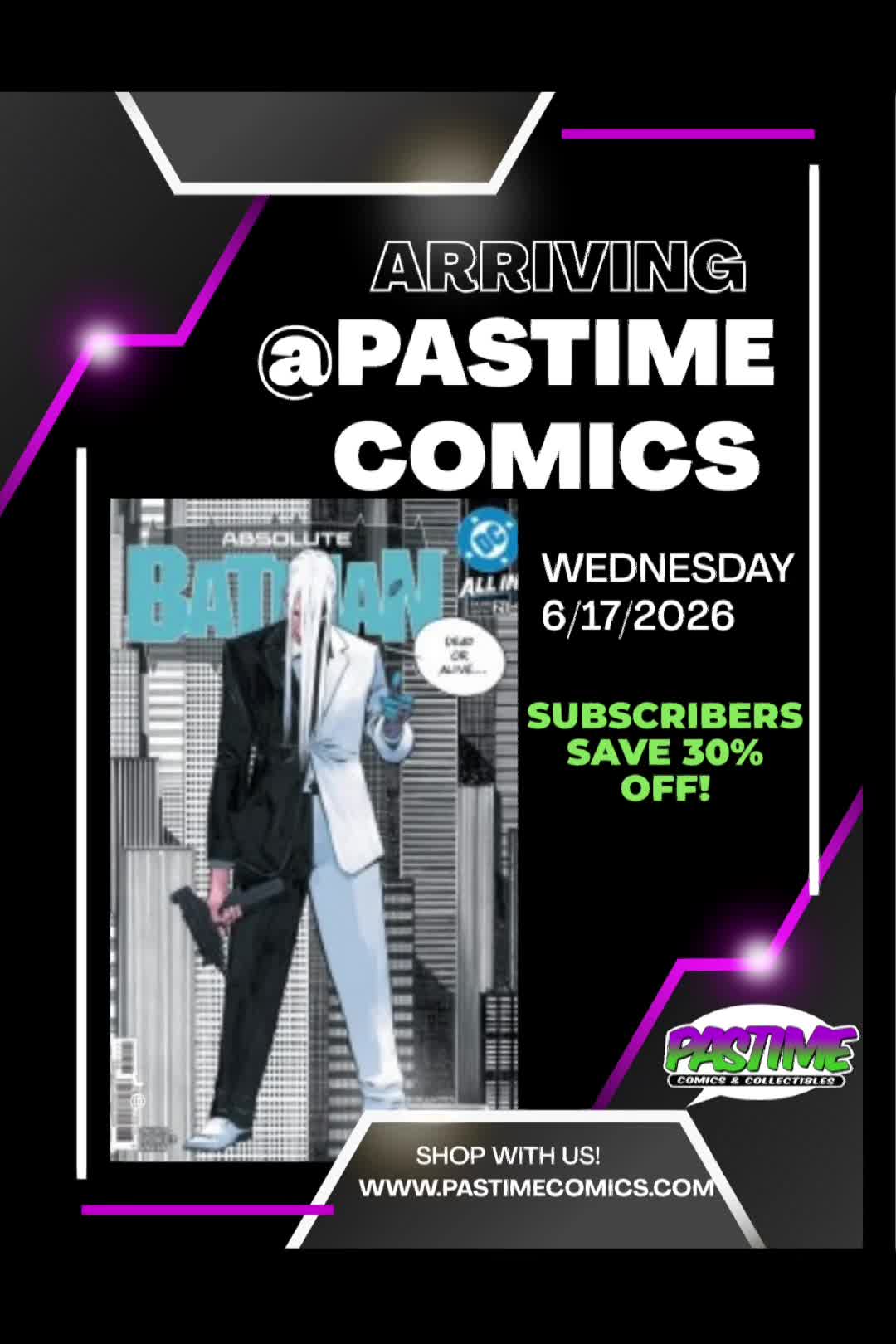 @PastimeComicsandcards