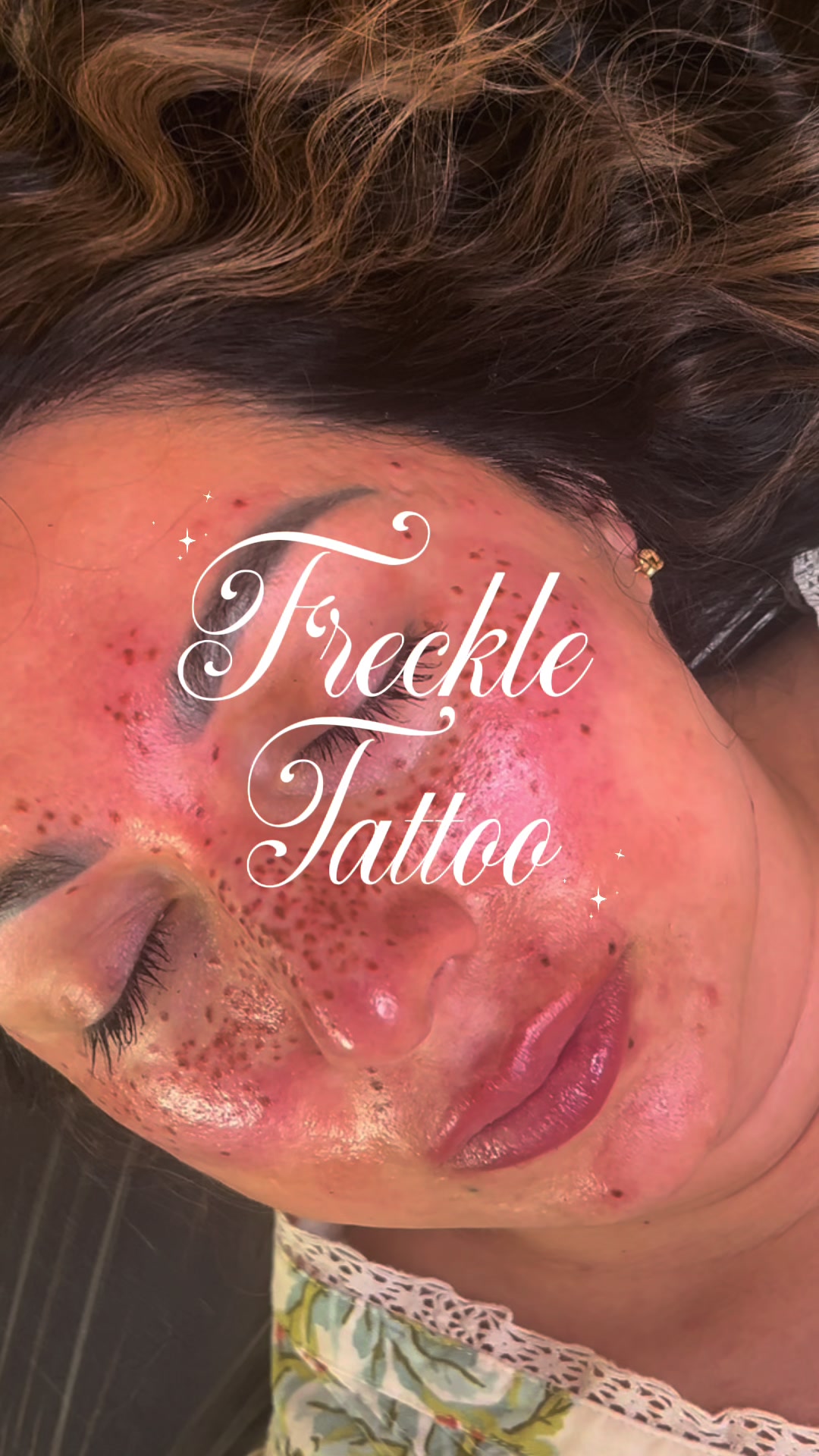 @Consuelo | Faux Freckles