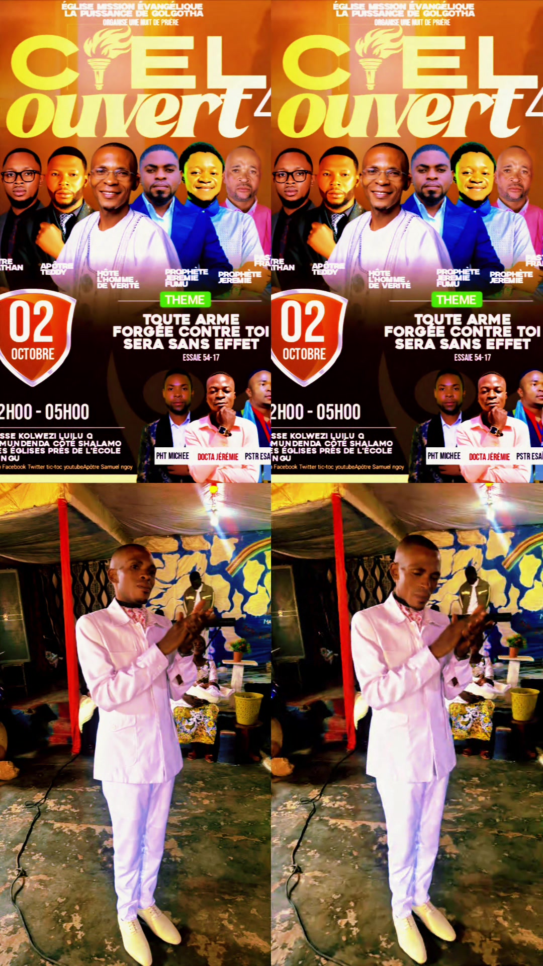 @apôtre NGoy malenge Samuel