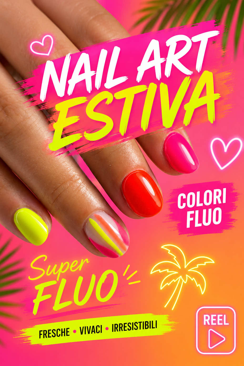 @Nail artist pink
