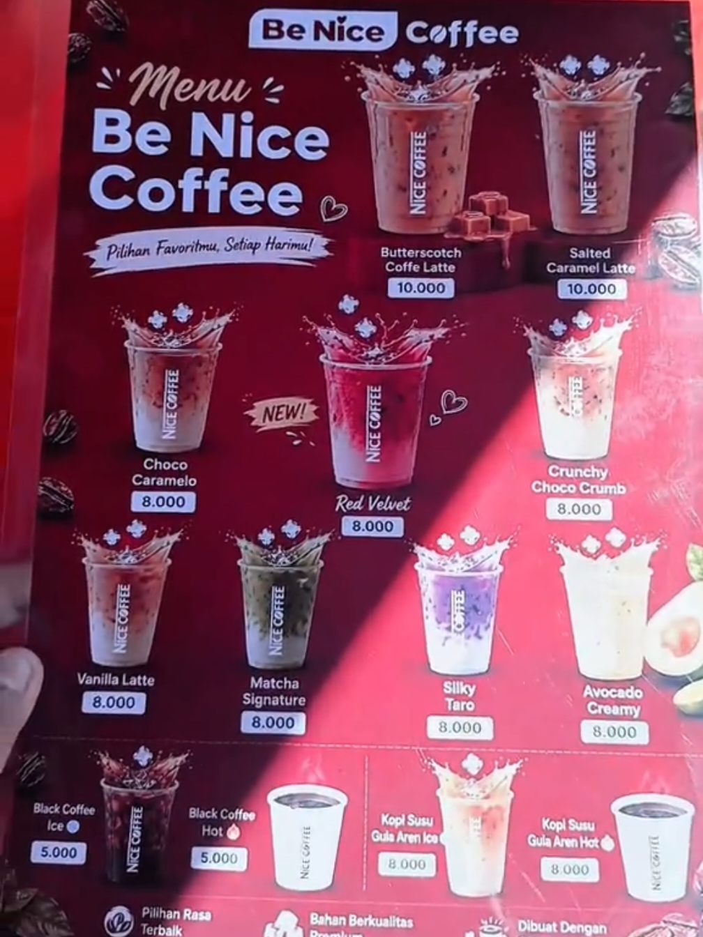 @Be Nice Coffee Sidoharjo
