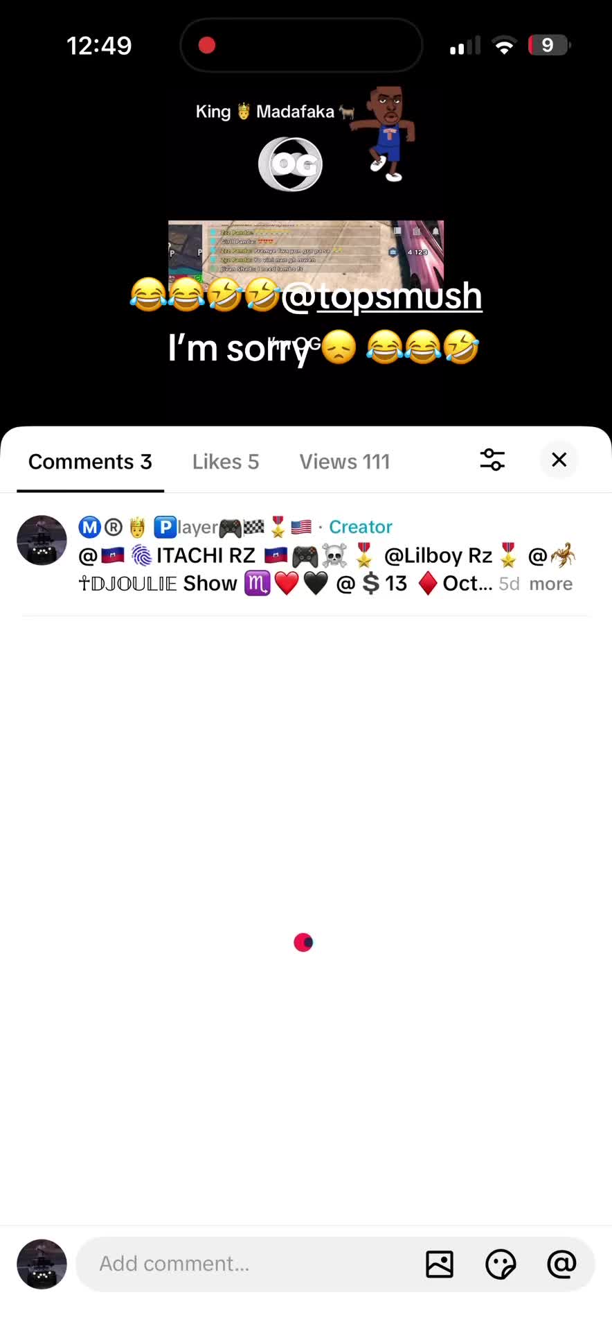 @Ⓜ️®️🤴 🅿️layer🎮🏁🎖️🇺🇸