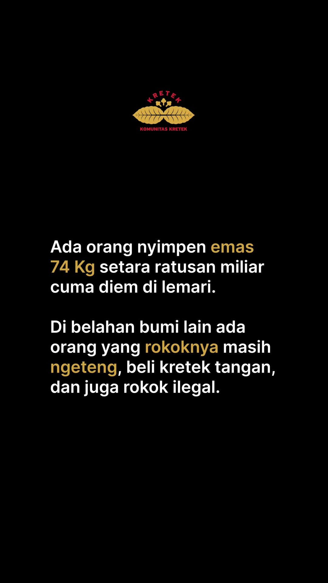 @Komunitas Kretek
