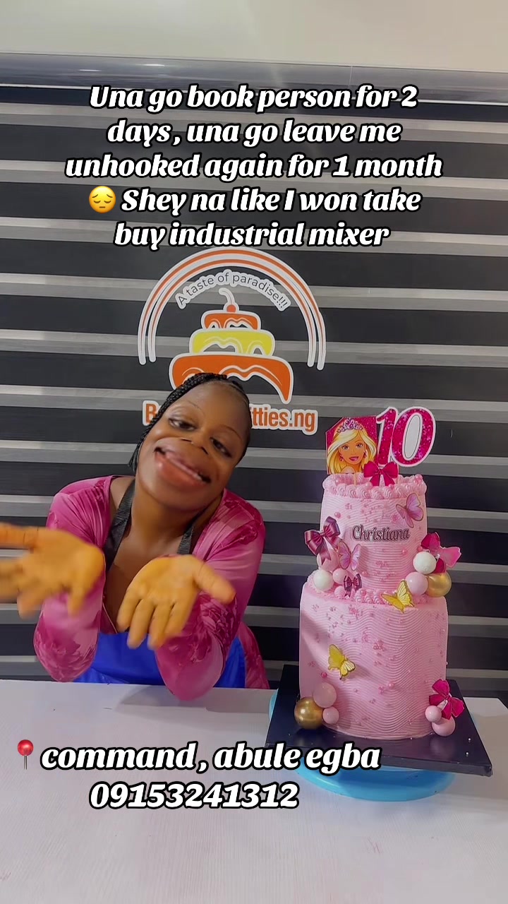 @Baker in command/abule egba 🎂