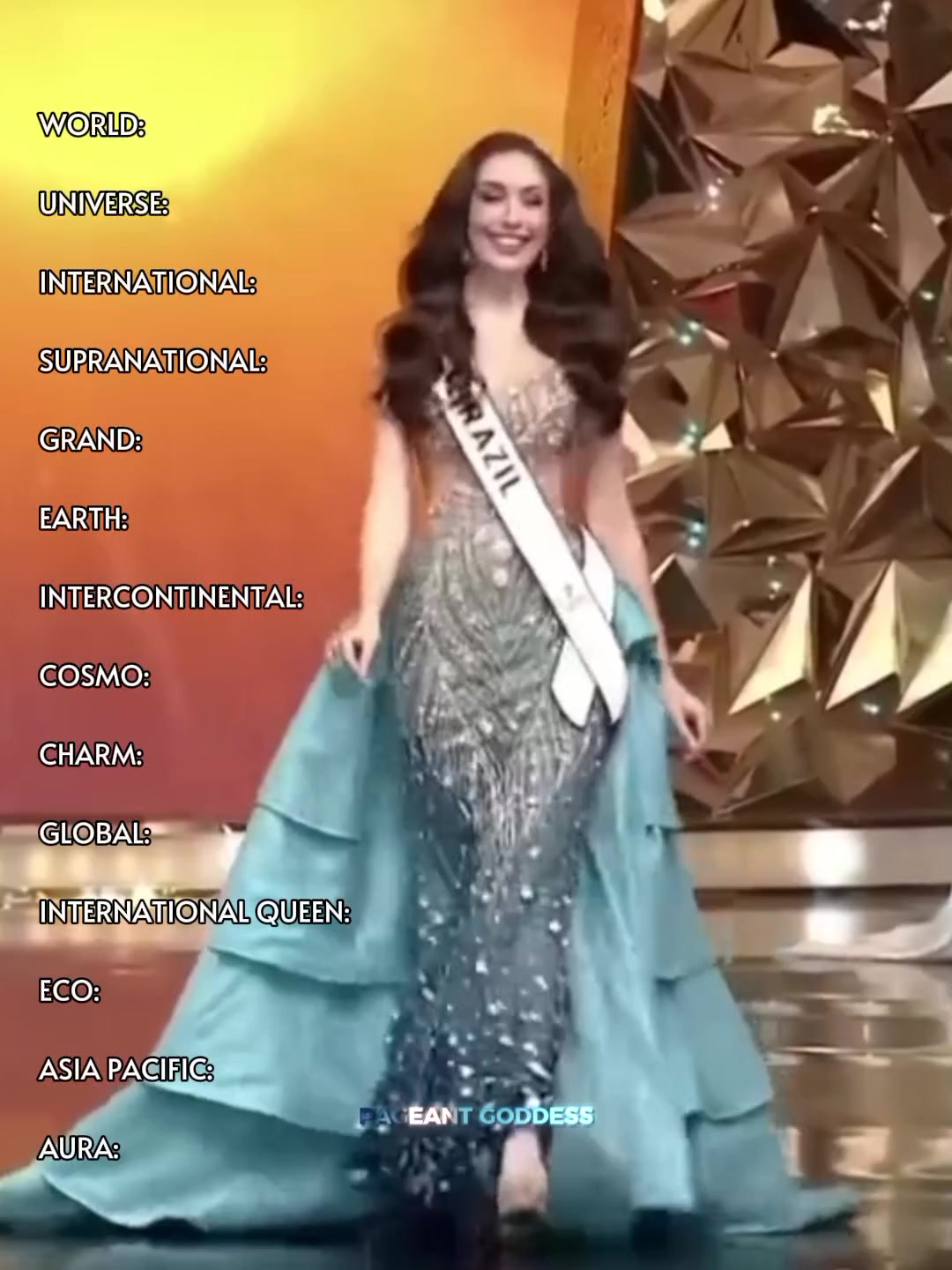@Pageant Goddess