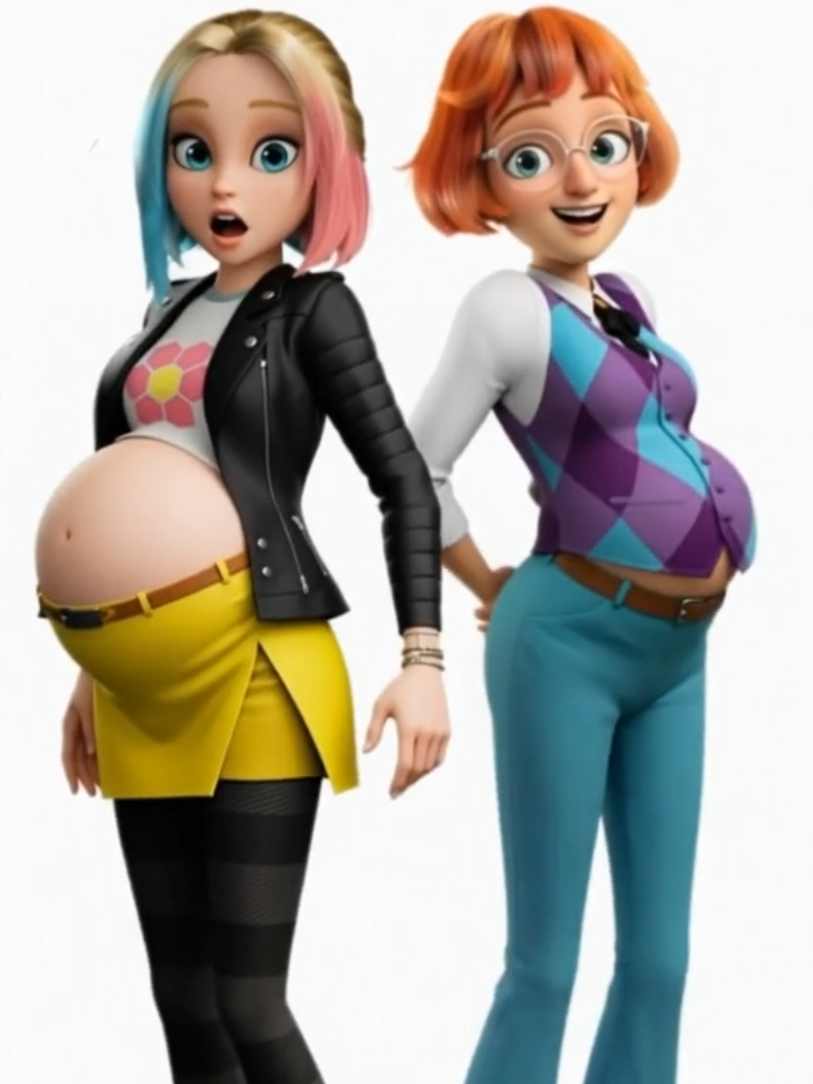 @Girl belly stuffed
