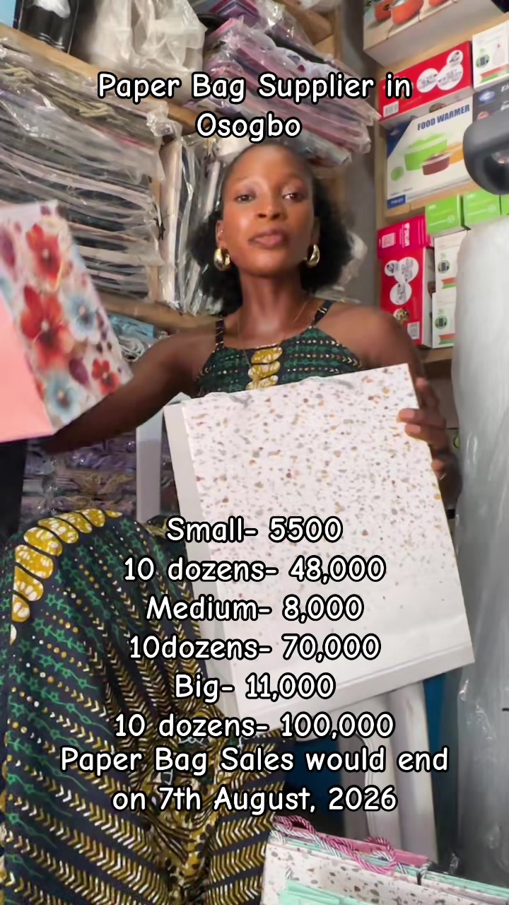 @Packaging In Osogbo/RTA Ent.