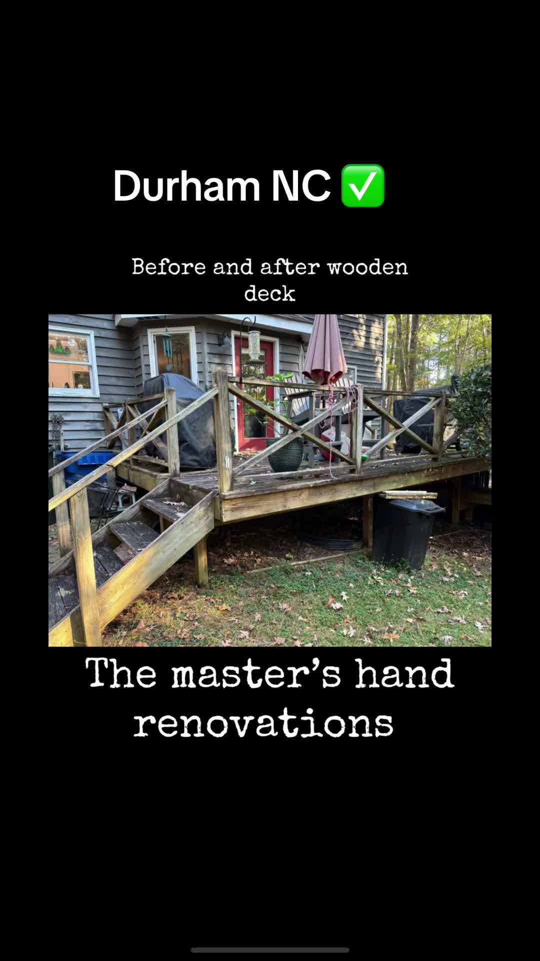 @Tony The Master&rsquo;s Hand renov
