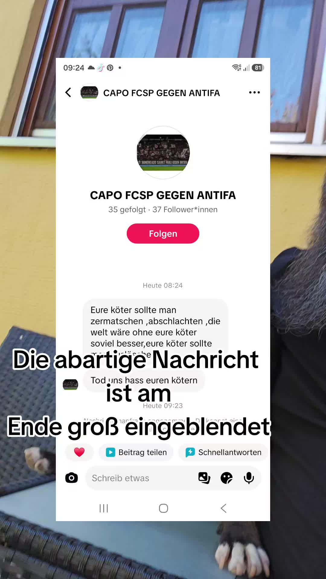 @PATRICK und Mogli d. Minibulli