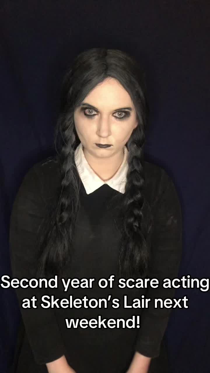 @Wednesday Addams Cosplayer🖤