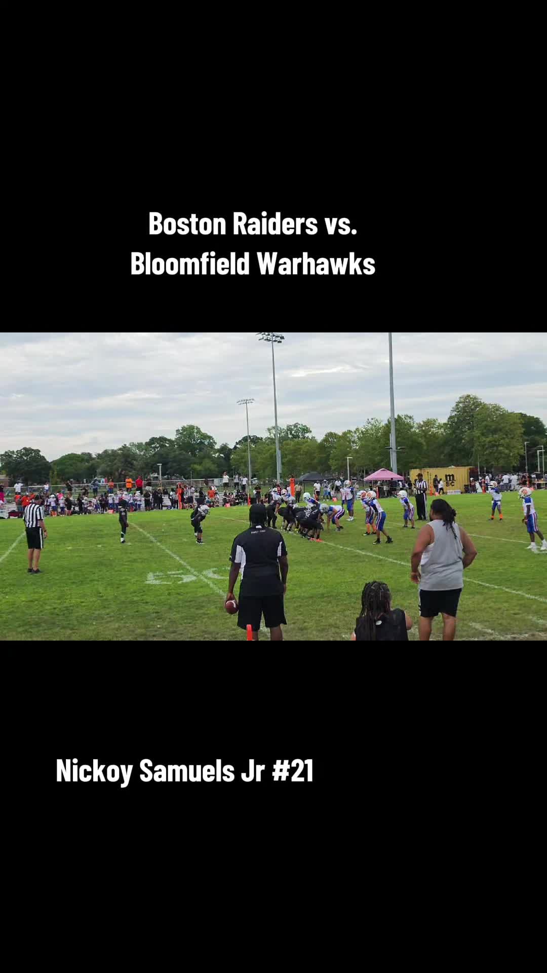 @Nickoy Samuels Jr. Football
