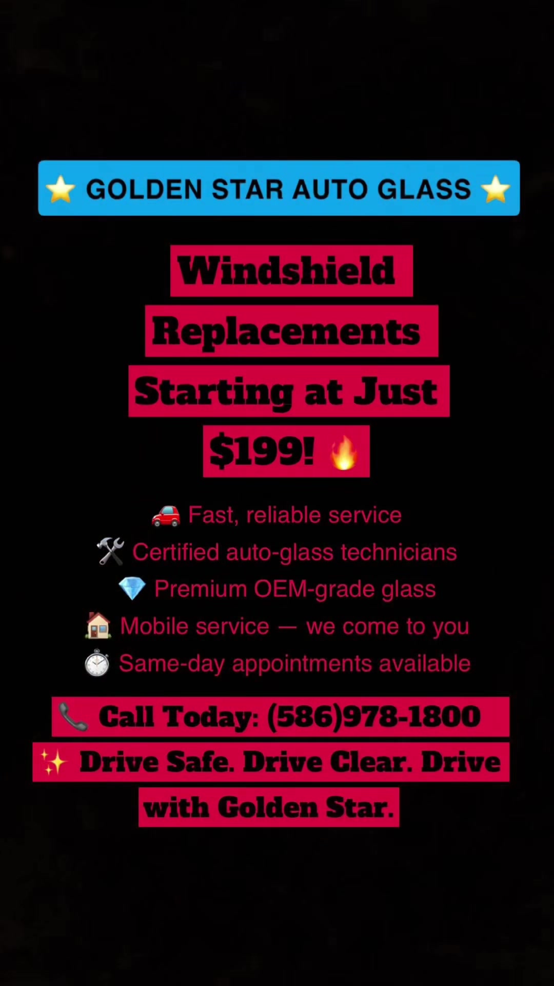 @Golden Star Auto Glass