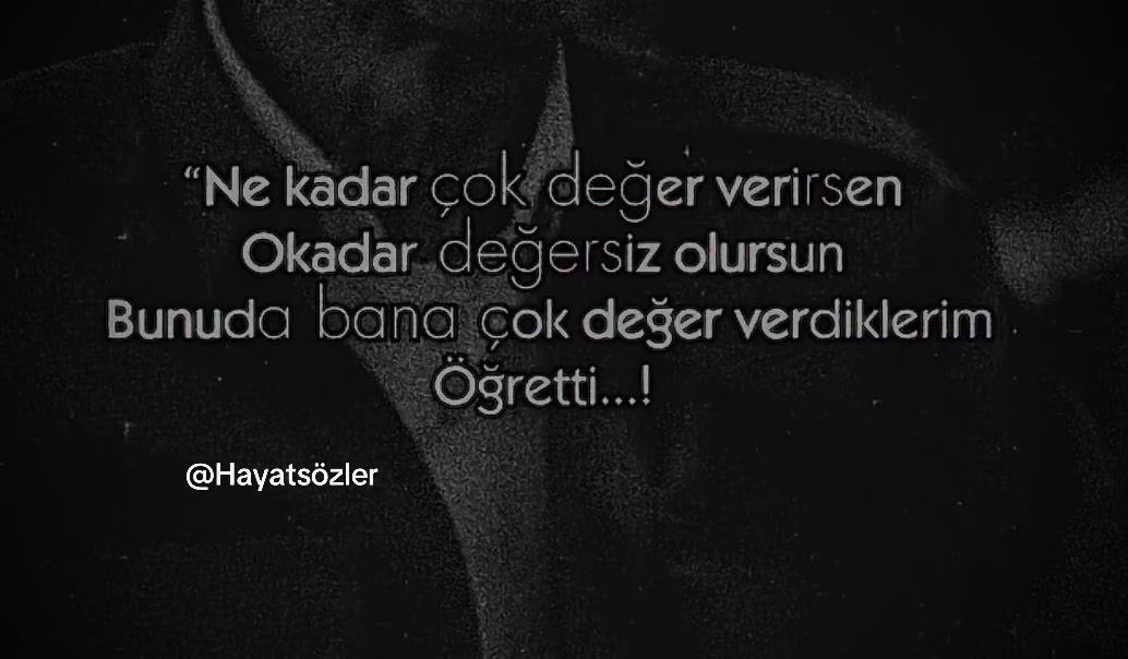 @Hayatsözler