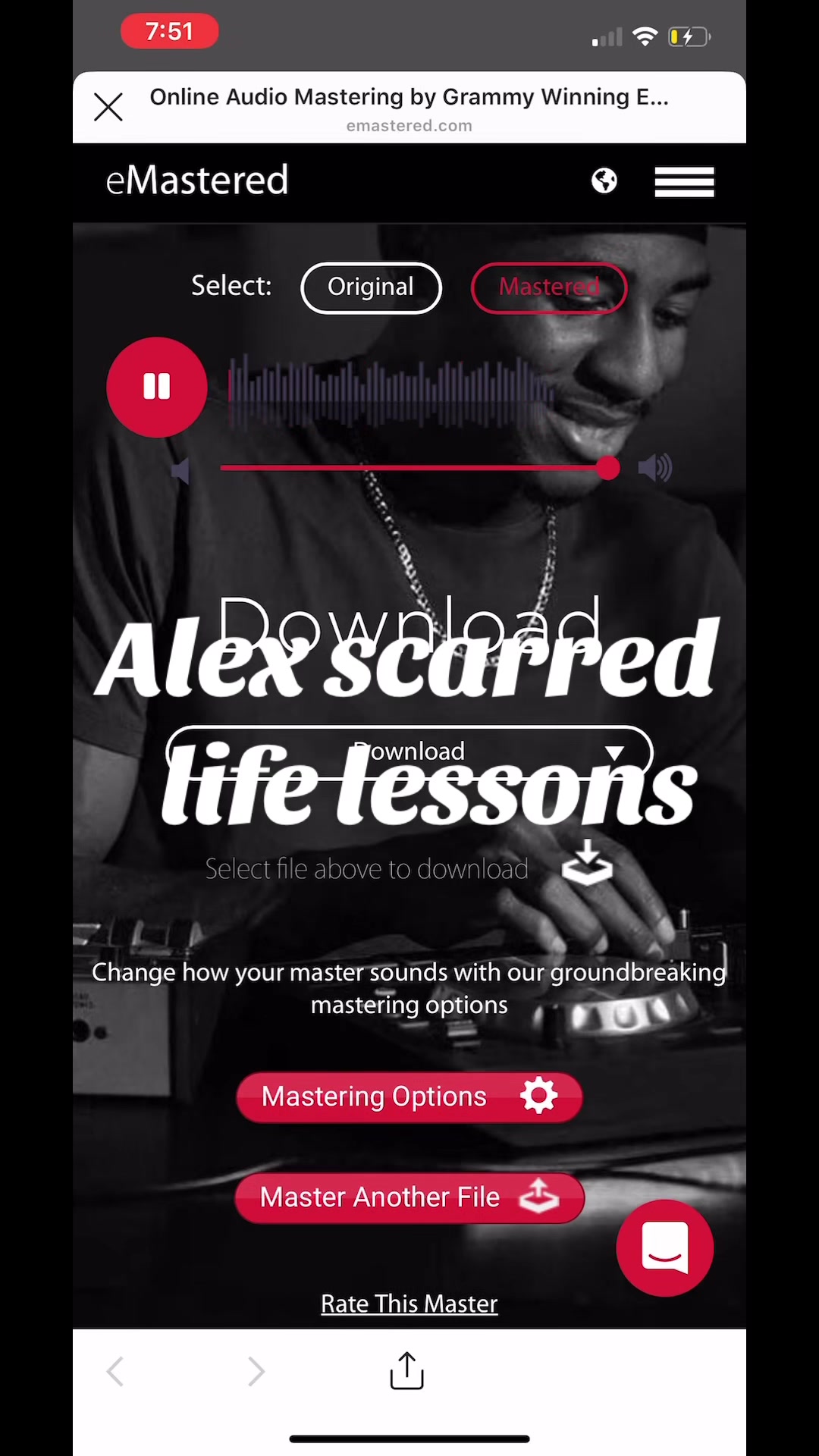 @Alex scarred