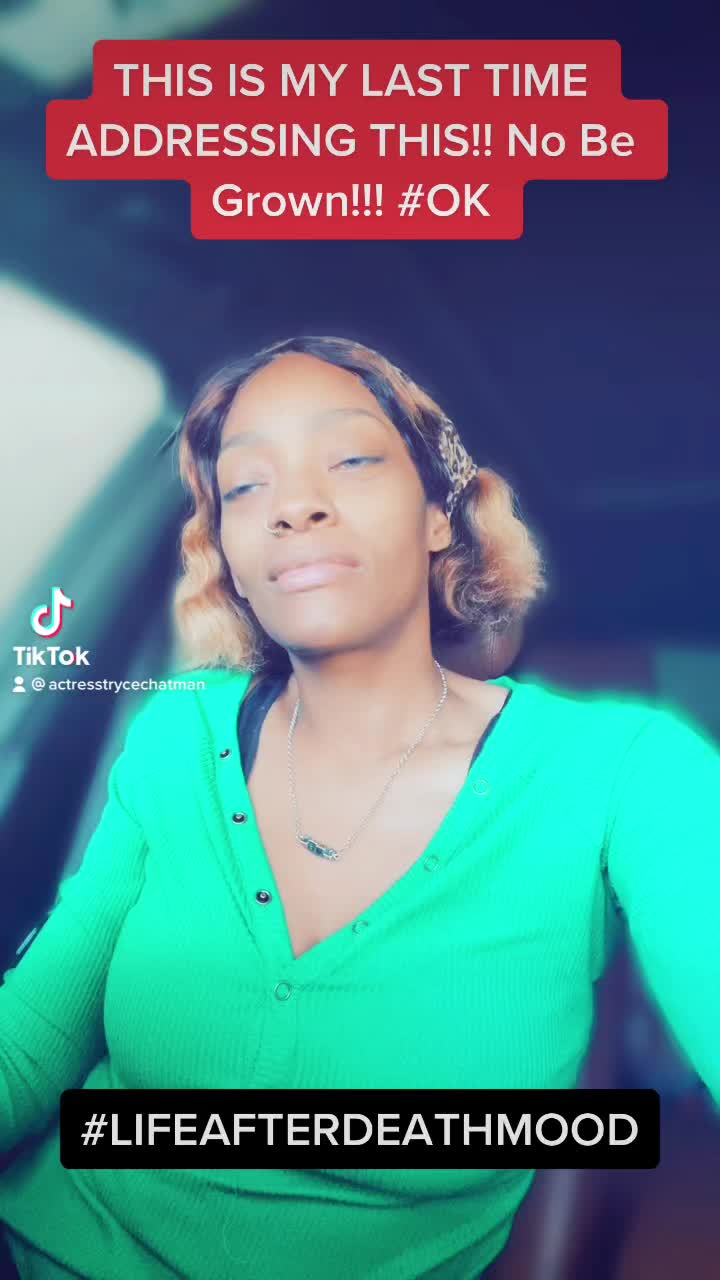 @Actress Tryce Chatman