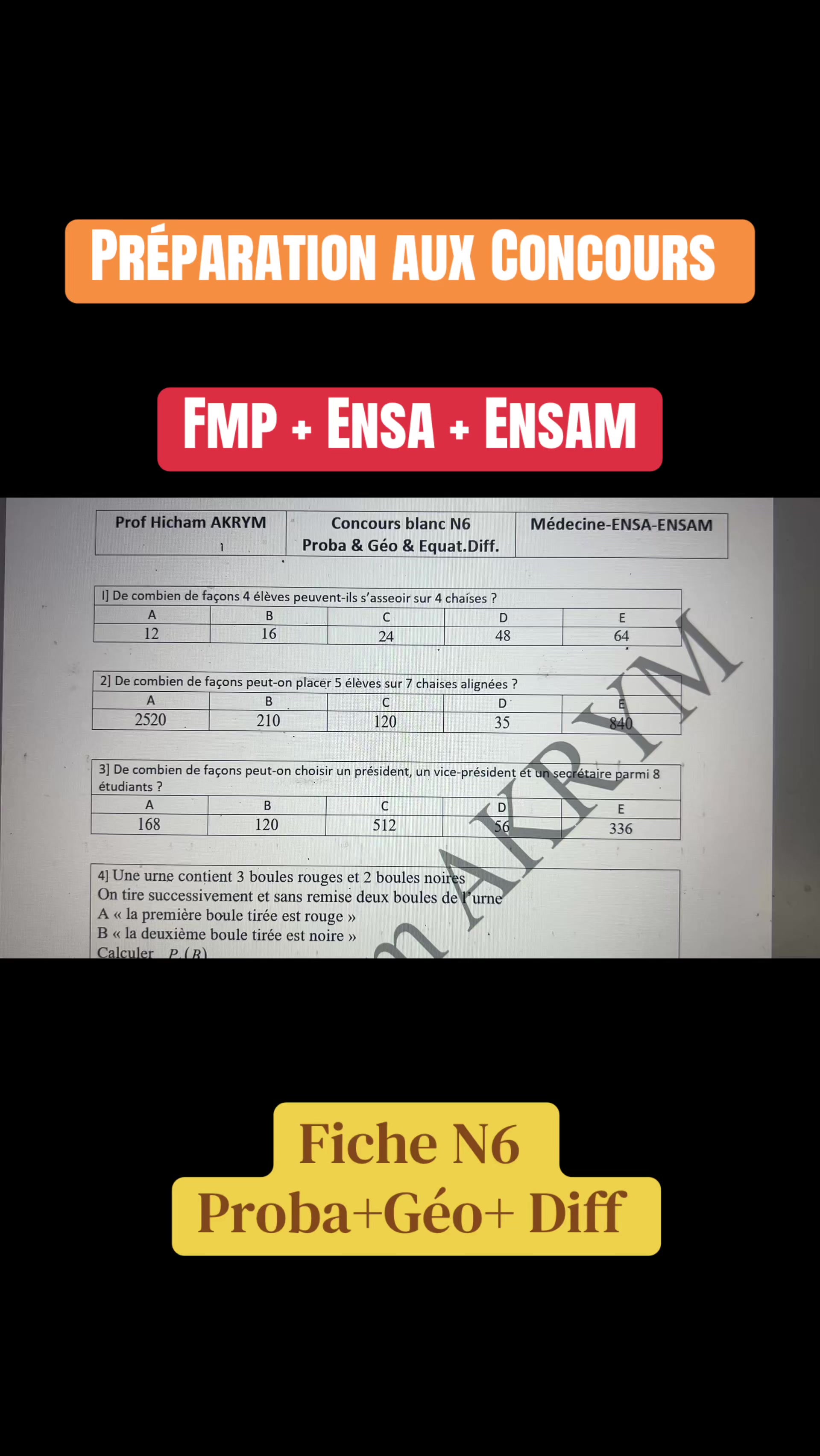 @Prof Hicham AKRYM