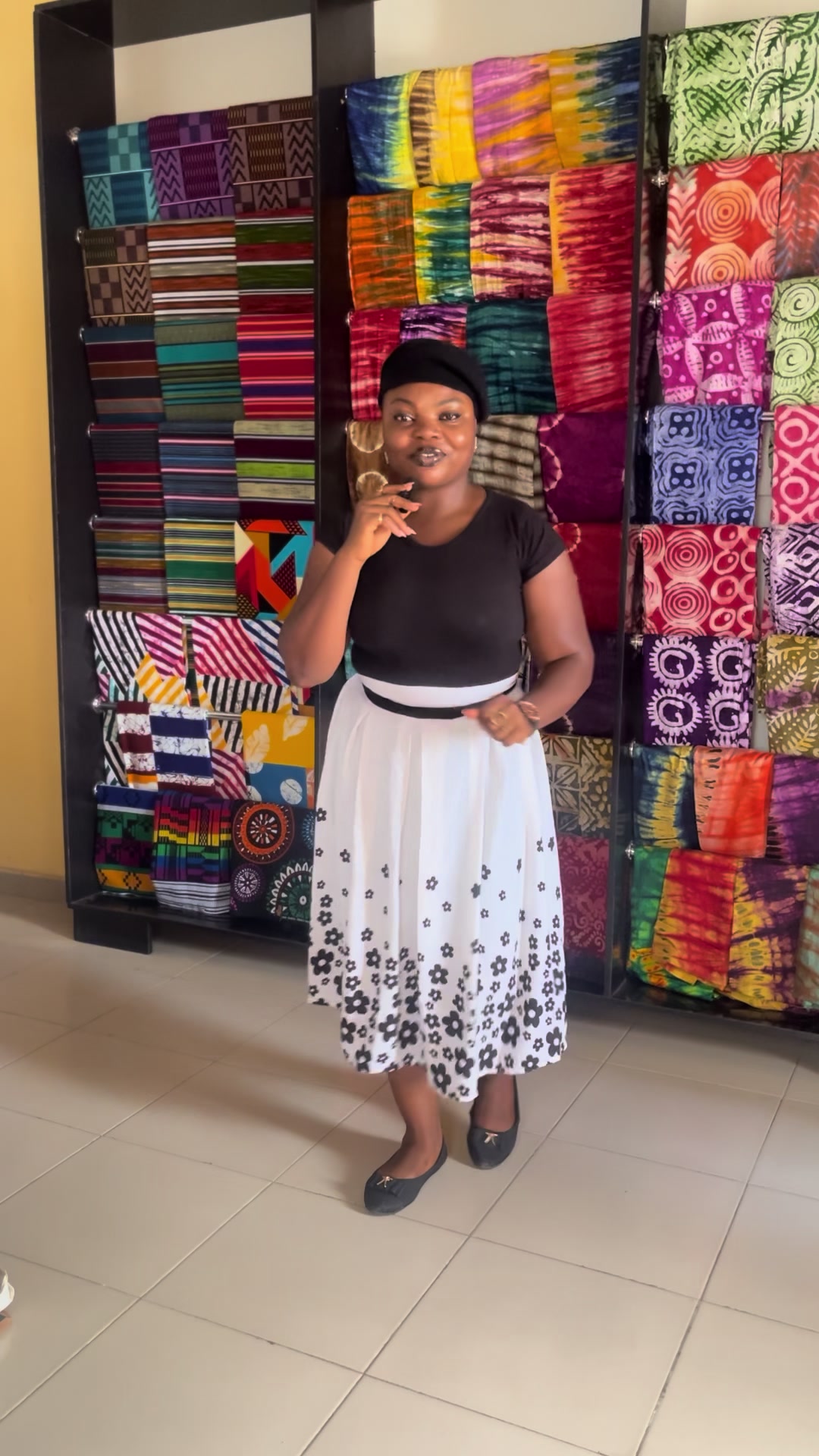 @Adire,Ankara vendor in Kaduna
