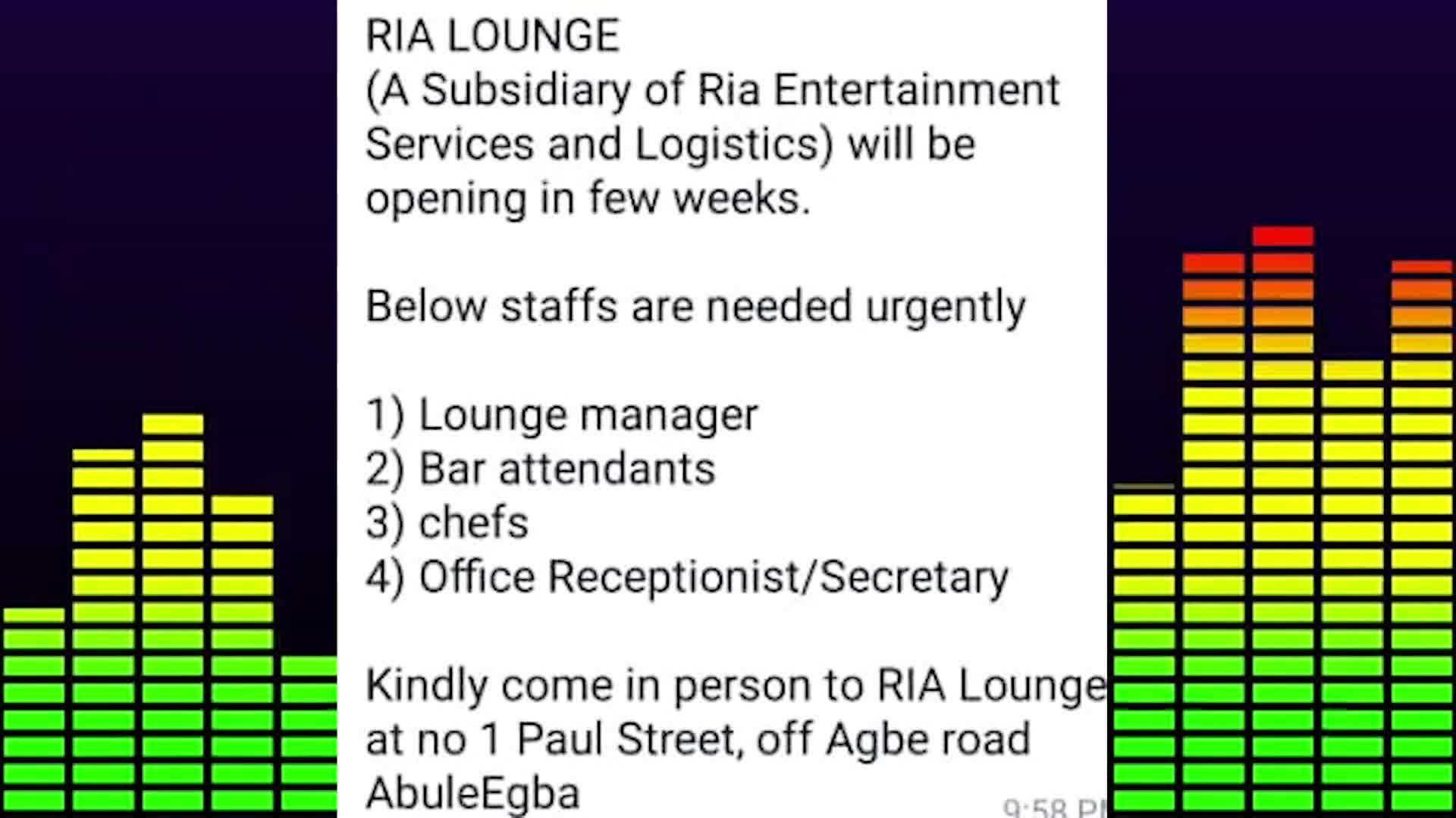 @Ria Entertainment Tv